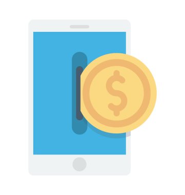 M ticaret vektör simgesi