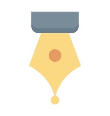 Kalem ucu vektör simgesi