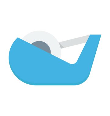 Bant dispenseri vektör simgesi