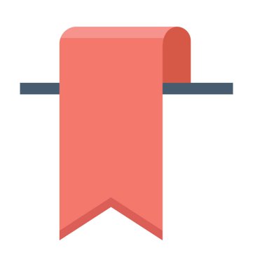 Kitap işareti vektör simgesi