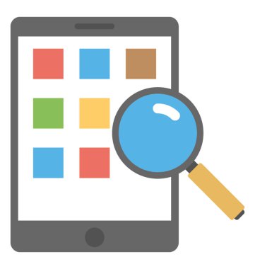 Telefon menüsü arama kavramı