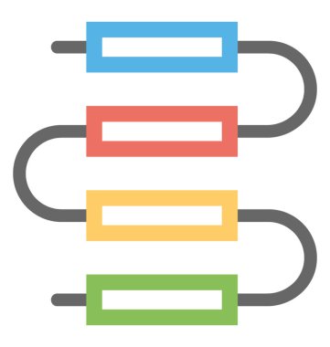 Düz simgesi tasarım proje Sprint