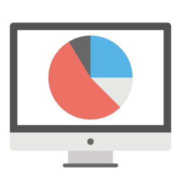 Web Analytics düz tasarım modern vektör 