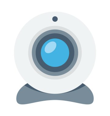 Web cam vektör simgesi