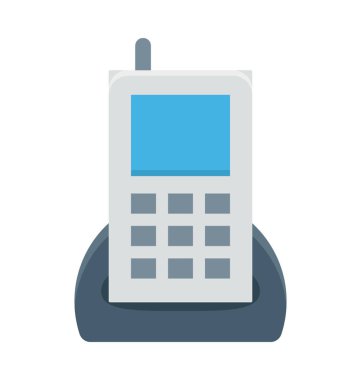 Telsiz telefon vektör simgesi