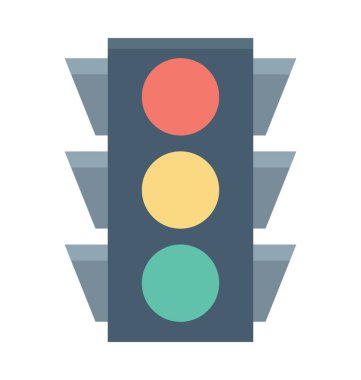 Trafik ışıkları vektör simgesi