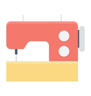 Dikiş makinesi vektör simgesi