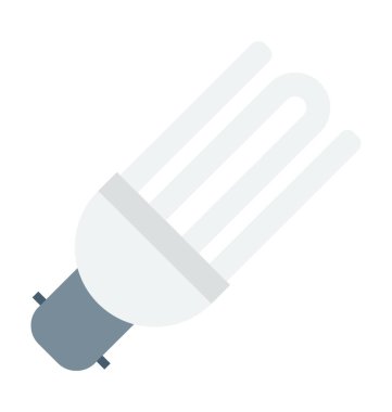 Enerji tasarrufu vektör simgesi