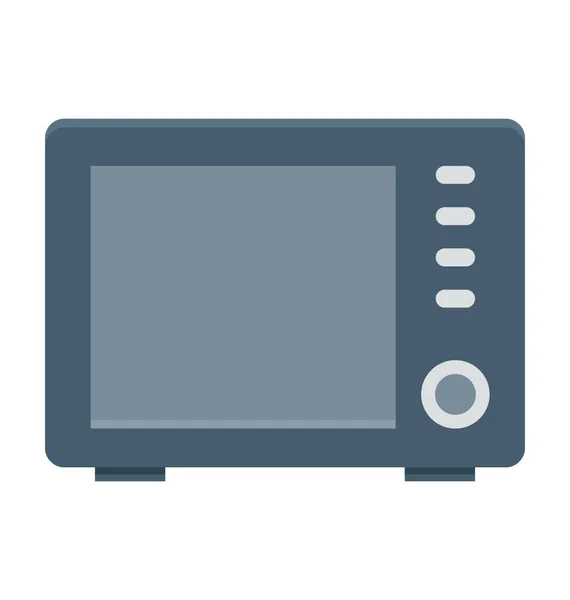 Oven Gekleurde Vector Icon — Stockvector