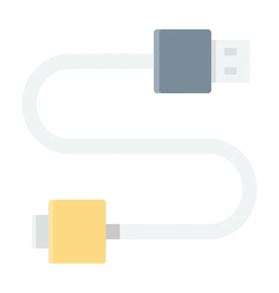 Usb Plug Vektor Symbol — Stockvektor