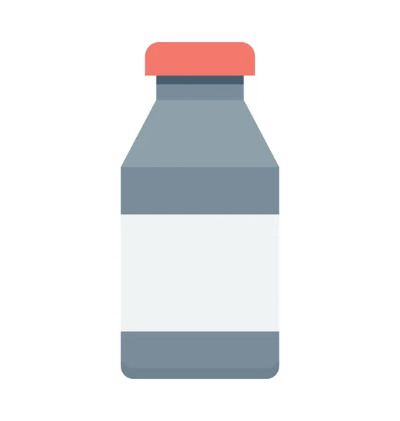 Water Bottle Vector Icon — Stock Vector