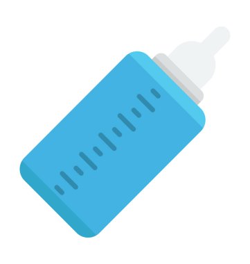 bebek şişe vektör simgesi