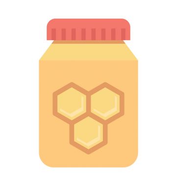 bal kavanozu vektör simgesi