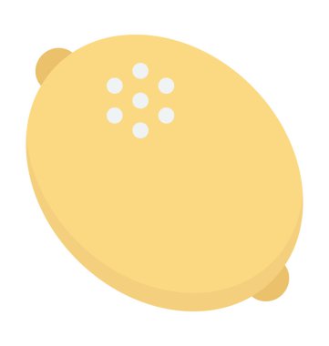 Limon renkli vektör simgesi