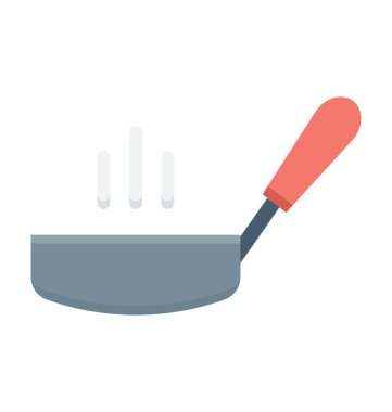 Pişirme renkli vektör simgesi