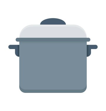 Pişirme Pan vektör simgesi