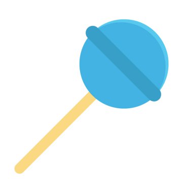 Lolipop renkli vektör simgesi