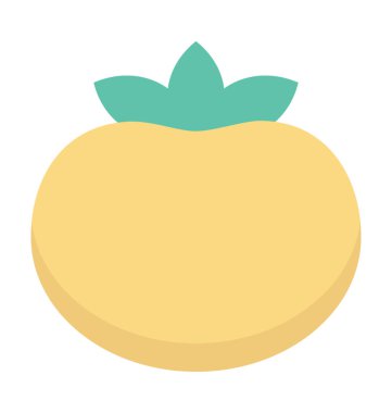 Turuncu renkli vektör simgesi