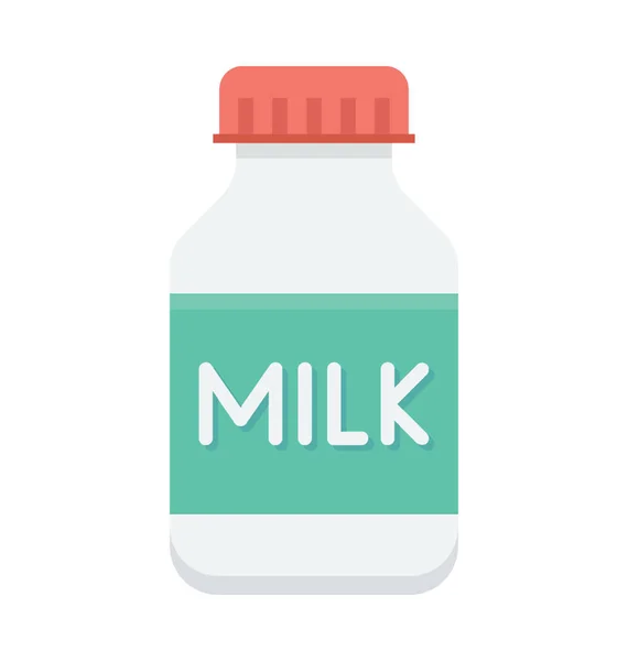 Εικονίδιο Φορέα Μπουκάλι Γάλακτος — Διανυσματικό Αρχείο