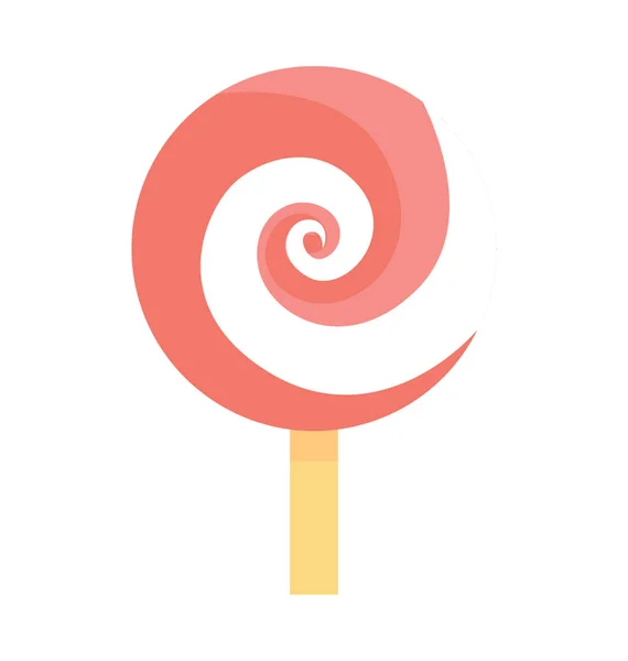 Lollipop Colored Vector Icon — Stock Vector