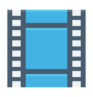 film strip vektör simgesi