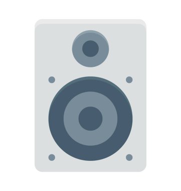 Hoparlör renkli vektör simgesi