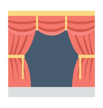 Sinema Salonu Vektör Simge sinema salonu, sinema, sinema, seyirci, sinema, sahne, oditoryum, tiyatro, konferans salonu, toplantı salonu, izleme odası 