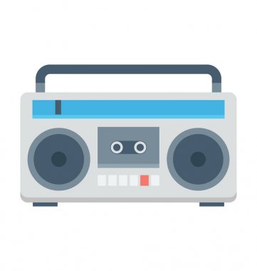 Boom box vektör simgesi