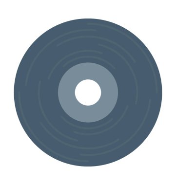 CD renkli vektör simgesi