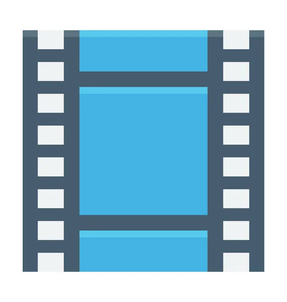 Filmstrip Vector Pictogram — Stockvector