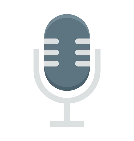 Micro Telefoon Vector Icon — Stockvector