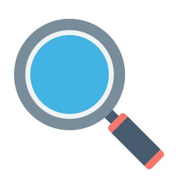  Büyüteç vektör simgesi