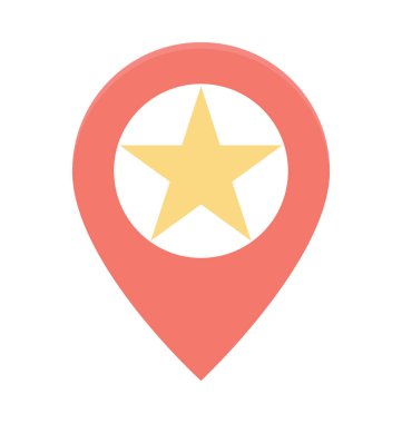  En sevdiğim yer vektör simgesi