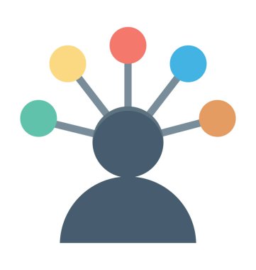  Sosyal ağ vektör simgesi