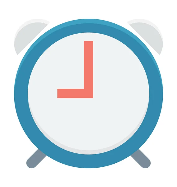 Reloj despertador vector icono — Archivo Imágenes Vectoriales