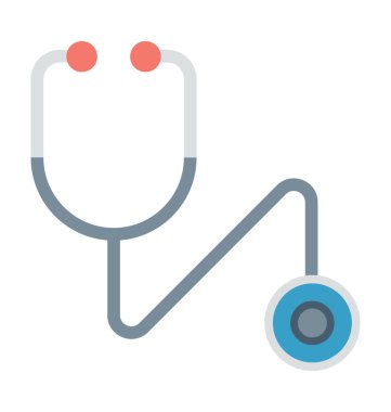  Stetoskop Vektör Simgesi