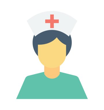  Hemşire Vektör Simgesi