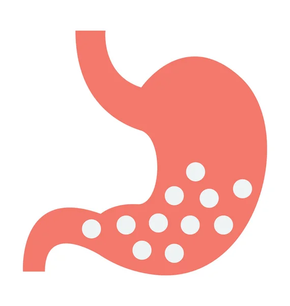 Icône vectorielle d'estomac — Image vectorielle