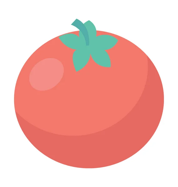 Icono de vector de tomate — Vector de stock