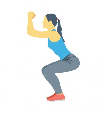  Fitness vektör simgesi