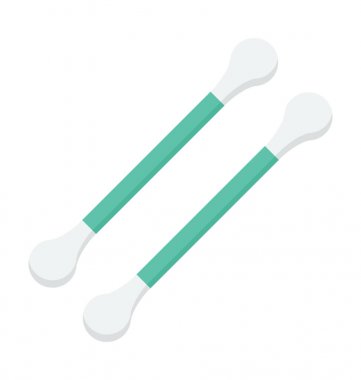  Pamuk tomurcukları vektör simgesi