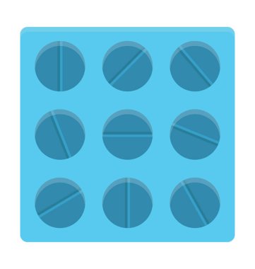  Hapları şerit vektör simgesi