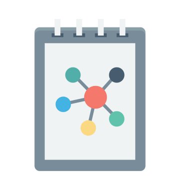  Bilim kitap vektör simgesi