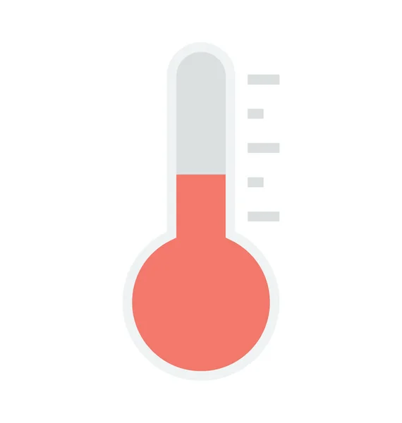 Icona vettoriale termometro — Vettoriale Stock