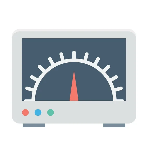 Tablero de instrumentos Vector icono — Archivo Imágenes Vectoriales