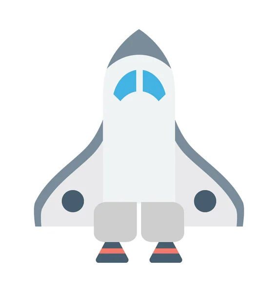 Rocket Vector Icon — Stock Vector