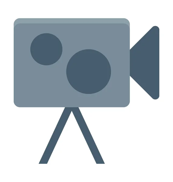 Εικονίδιο διανύσματος βιντεοκάμερας — Διανυσματικό Αρχείο