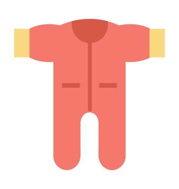  Çocuklar Romper vektör simgesi