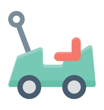  Oyuncak araba vektör simgesi