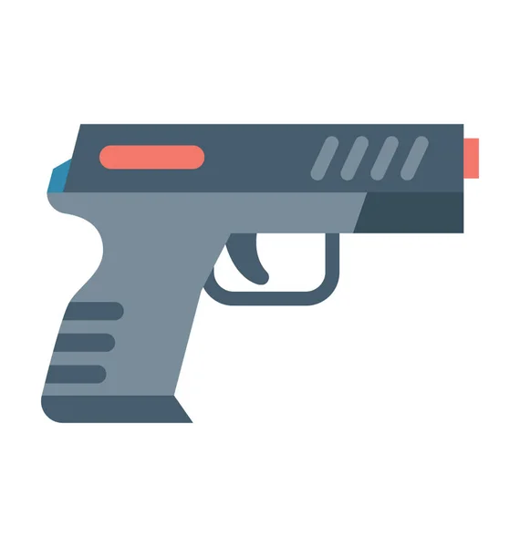 Pistola de juguete Vector icono — Vector de stock